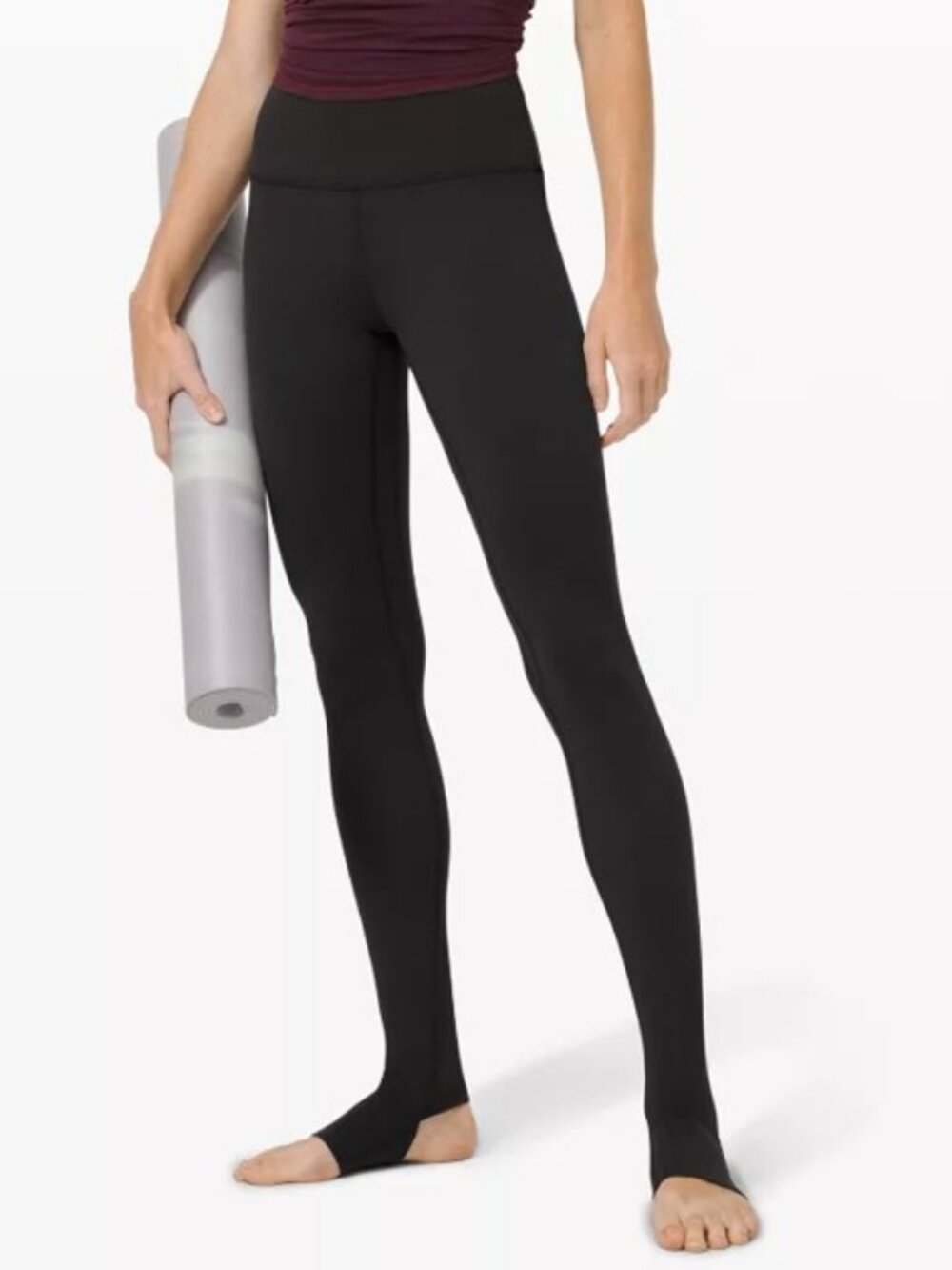 Lululemon Align™ super high-rise Stirrup pants black women's size 8